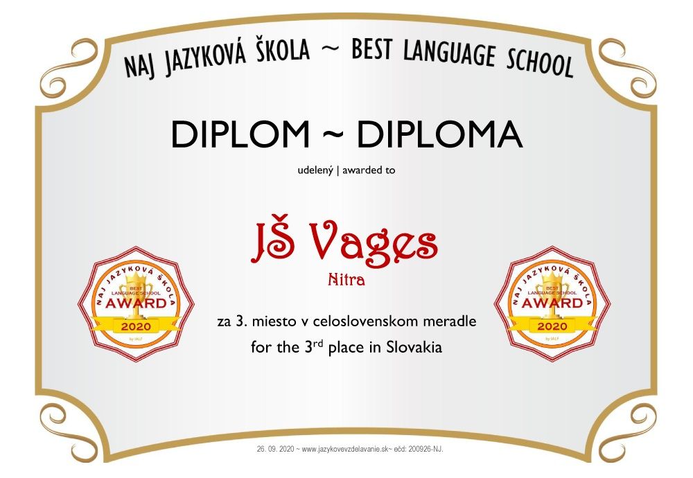 3. miesto na Slovensku